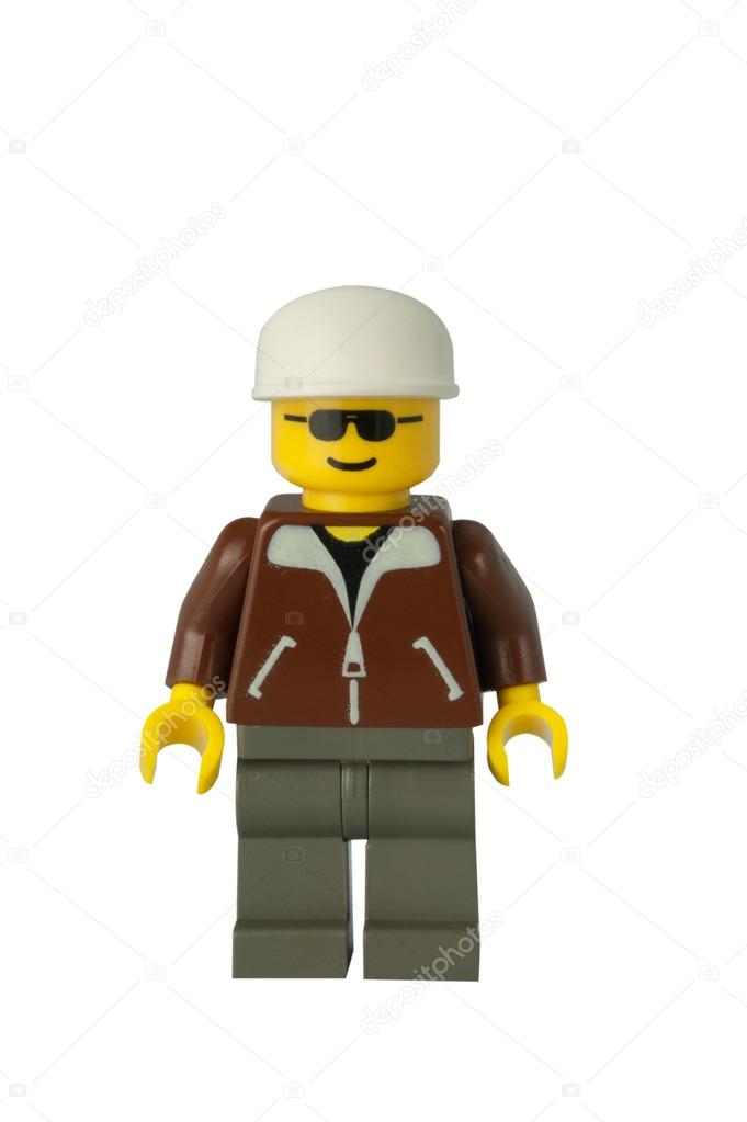 Mcdonalds Customer Lego Town Minifigure Stock Editorial Photo