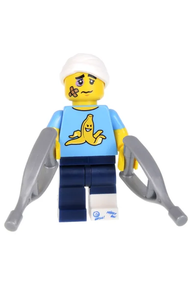 Clumsy Guy Lego Series 15 Minifigure — стокове фото