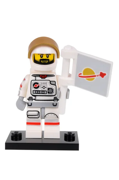 Astronaut Lego Series 15 Minifigure — Zdjęcie stockowe