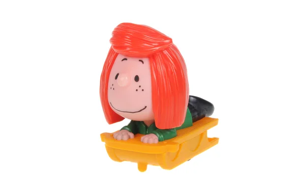 Peppermint Patty 2015 Happy Meal Toy 스톡 이미지