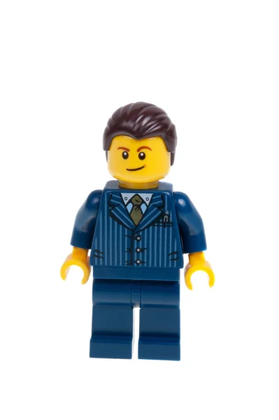 Дилер Lego Minifigure — стоковое фото
