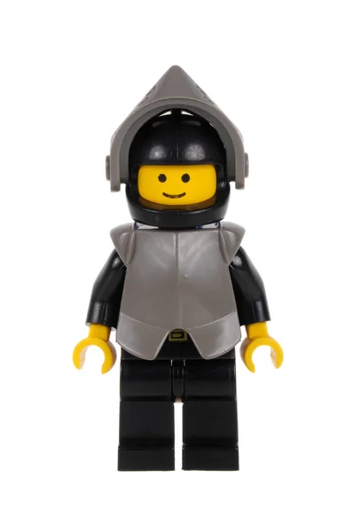 Minifigura de caballero halcón negro Lego — Foto de Stock