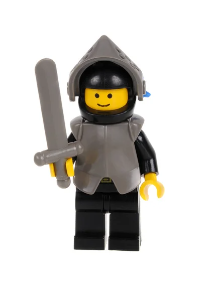 Chevalier Faucon Noir Lego Minifigure Images De Stock Libres De Droits