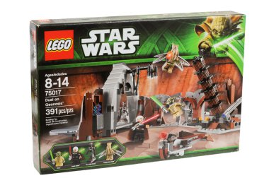 Geonosis Lego Seti 75017 Üzerinde Düello