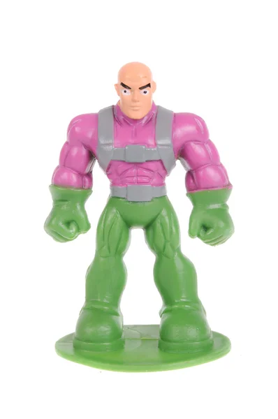 Lex luthor action figur — Stockfoto