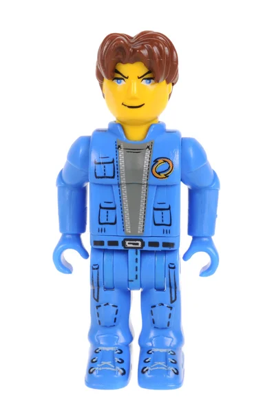 Jack Stone Lego Minifigur — Stockfoto