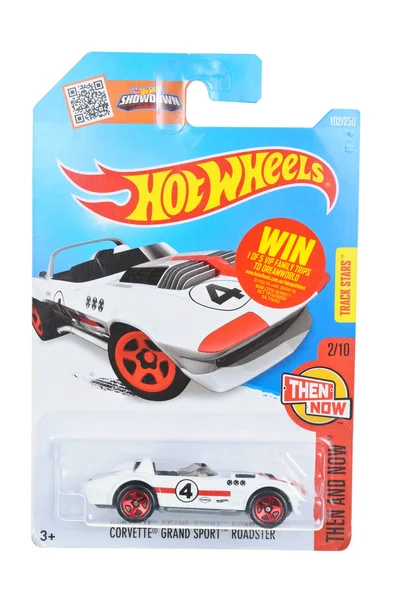 Corvette Grand Sport Roadster Hot Wheels Diecast Toy Car — 스톡 사진