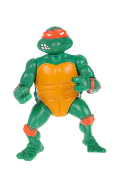 Figura de acción vintage Michaelangelo TMNT — Foto de Stock