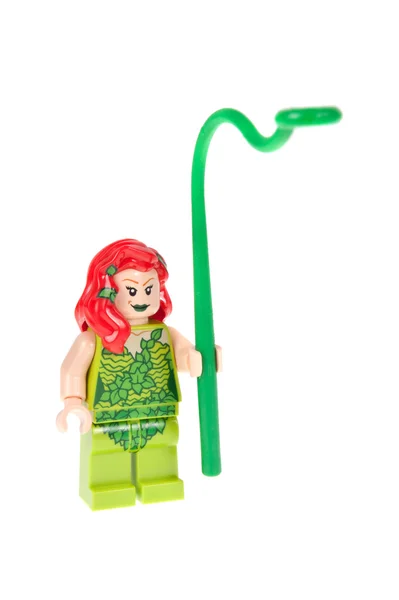 Poison Ivy Lego Minifigure — Φωτογραφία Αρχείου