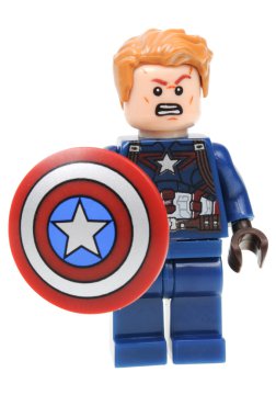 Kaptan Amerika Lego Minifigure