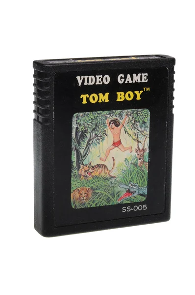 Tom Boy Atari 2600 gra Cartiridge — Zdjęcie stockowe