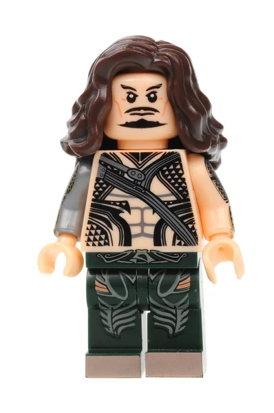 Aquaman Lego Minifigure — Φωτογραφία Αρχείου