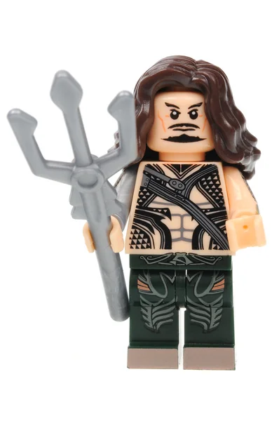 Aquaman Lego Minifigure — Φωτογραφία Αρχείου