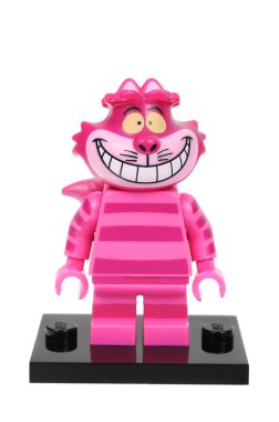 Cheshire Kedisi Lego Disney serisi 1 Minifigure