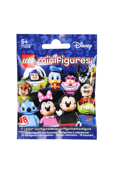 Lego Disney Minifigures Series 1 unopened packet.