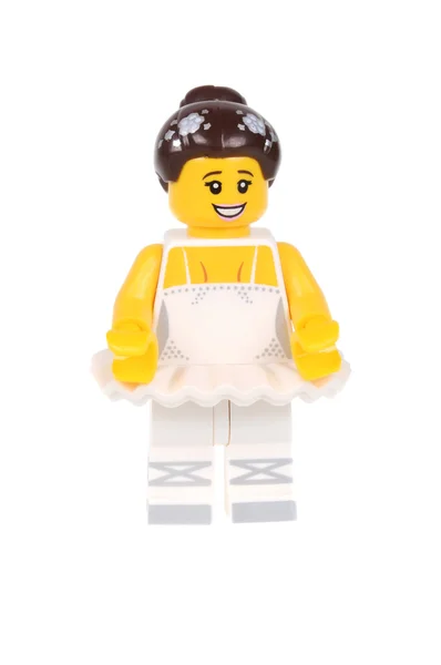 Ballerina Lego serie 15 Minifiguren — Stockfoto