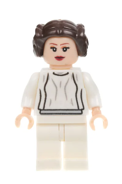 Star Wars Princess Leia Lego Minifigure — 스톡 사진