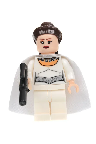 Star Wars Prinzessin Leia Lego Minifigur — Stockfoto