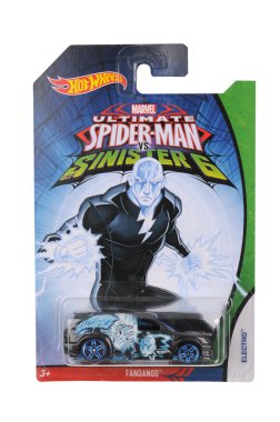 Diecast oyuncak araba Ultimate örümcek adam Electro sıcak tekerlekler