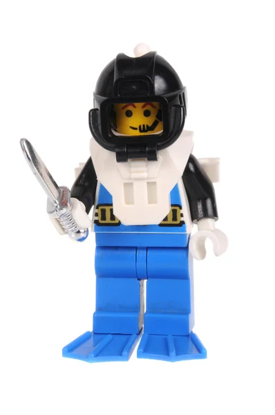 Aquanaut Lego Minifigure — стокове фото