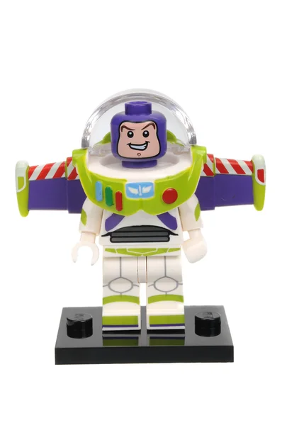 Buzz lightyear lego disney serie 1 minifigur — Stockfoto