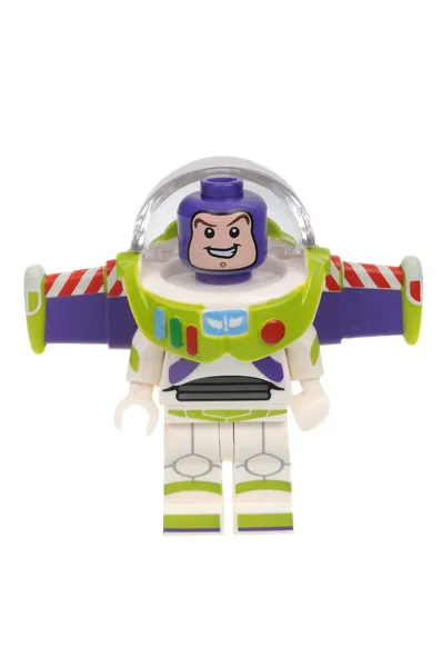 Buzz Lightyear Lego minifigurki serii 1 Disney — Zdjęcie stockowe