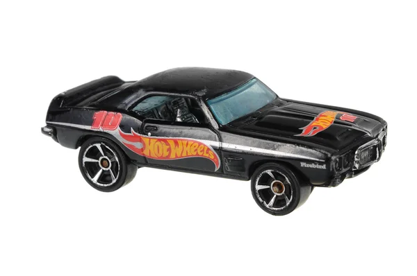 1969 Pontiac Firebird Hot Wheels Diecast leksak bil — Stockfoto