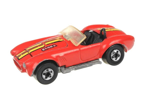 1982 o Shelby Cobra quente rodas carro brinquedo Diecast — Fotografia de Stock