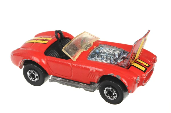 1982 o Shelby Cobra quente rodas carro brinquedo Diecast — Fotografia de Stock