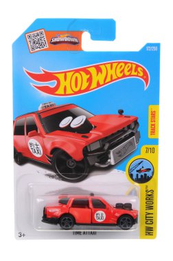 Zaman Attaxi Hot Wheels Diecast oyuncak makinesi