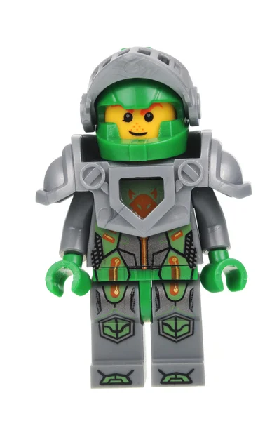 Aaron Fox Nexo Knights Lego Minifigure — Zdjęcie stockowe