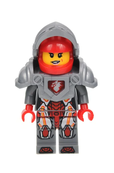 Мейсі Хальберт Nexo лицарів Lego Minifigure — стокове фото