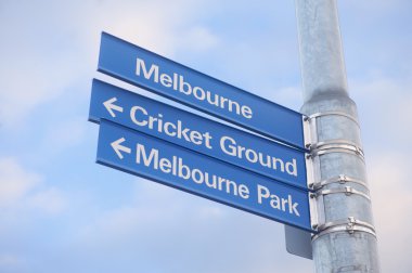 Melbourne street işaret