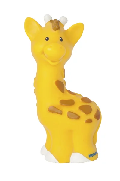 Fisher prijs weinig mensen giraffe — Stockfoto