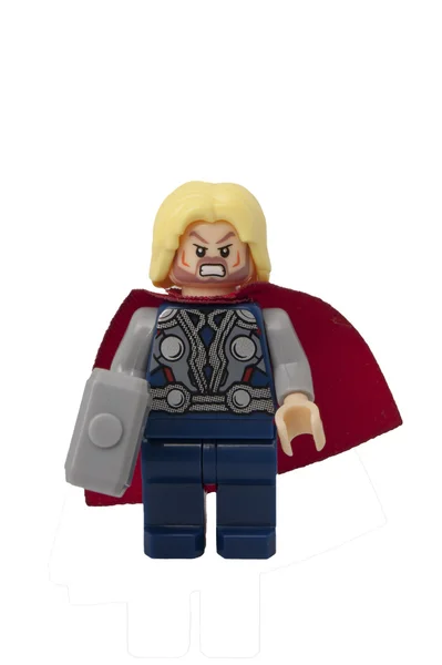 Thor Lego Minifigure — Φωτογραφία Αρχείου