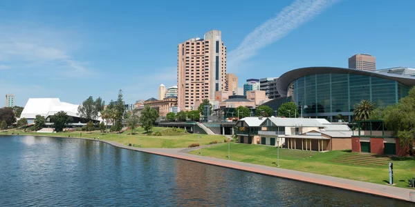 Adelaide desde el puente de la calle morphett — Foto de Stock