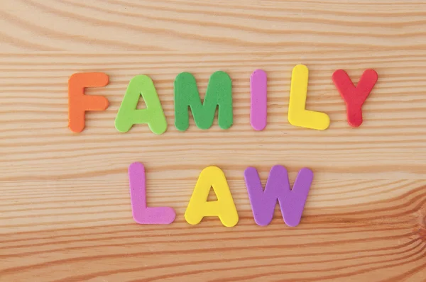 Family Law — Stock Photo, Image