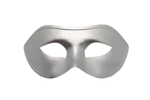 Silver face mask — Stock Photo, Image