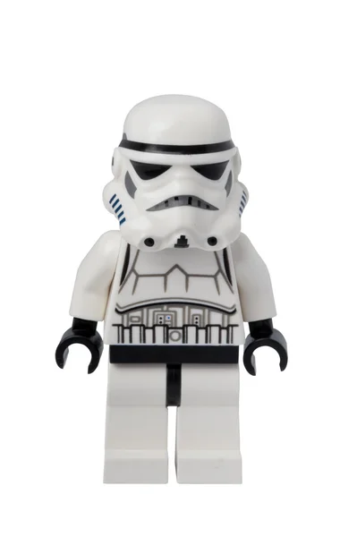 Stormtrooper lego minifigurát — Stock Fotó