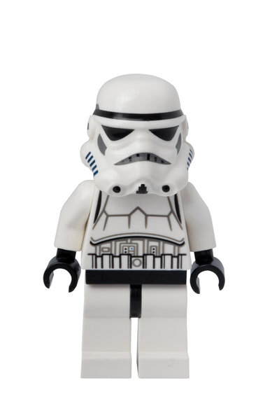 Stormtrooper Lego Minifigure Stock Image