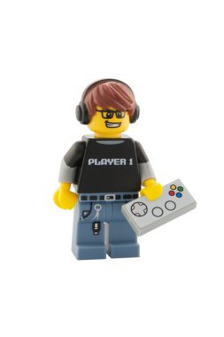 Video oyunu adam Minifigure