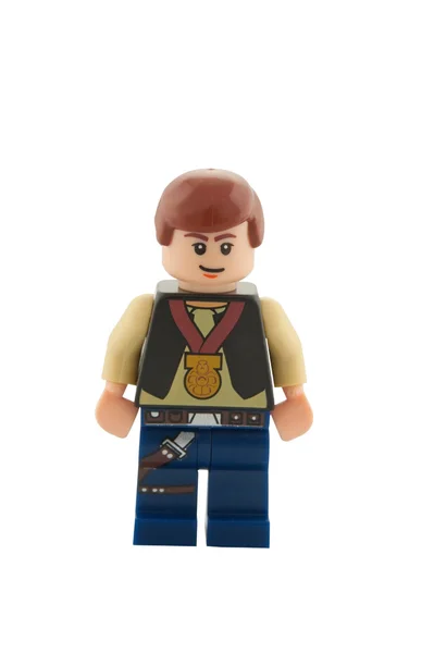 Star Wars Han Solo With Medal Minifigure — Stock Photo, Image