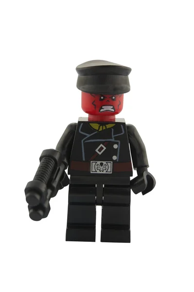 Red Skull Minifigure — Stock Photo, Image