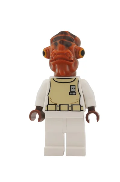 Admiral Ackbar Minifigure — Zdjęcie stockowe