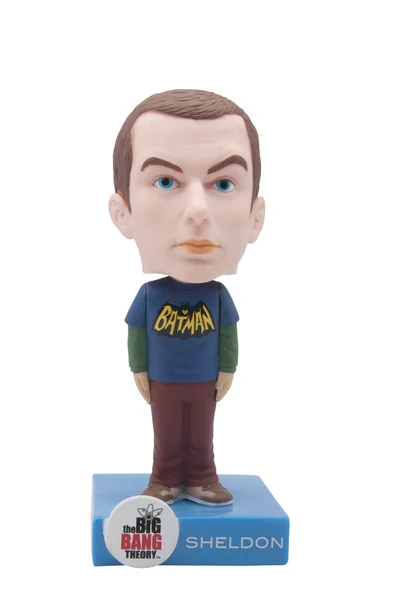 Bobblehead de Sheldon Cooper —  Fotos de Stock