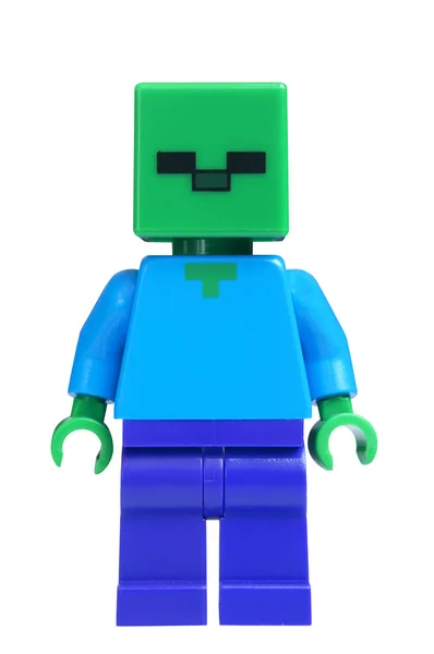 Minecraft Zombie Lego Minifigura Imagen De Stock