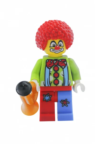 Cirkus Clown Lego minifigur — Stockfoto