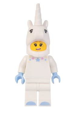 Tek boynuzlu at kız Lego Minifigure