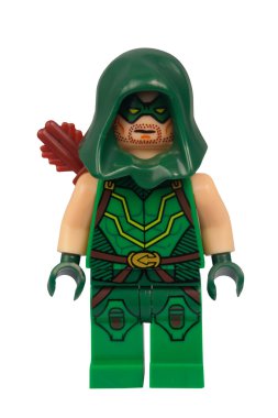 Yeşil ok özel Lego Minifigure