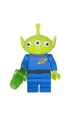 Küçük yeşil uzaylı Minifigure